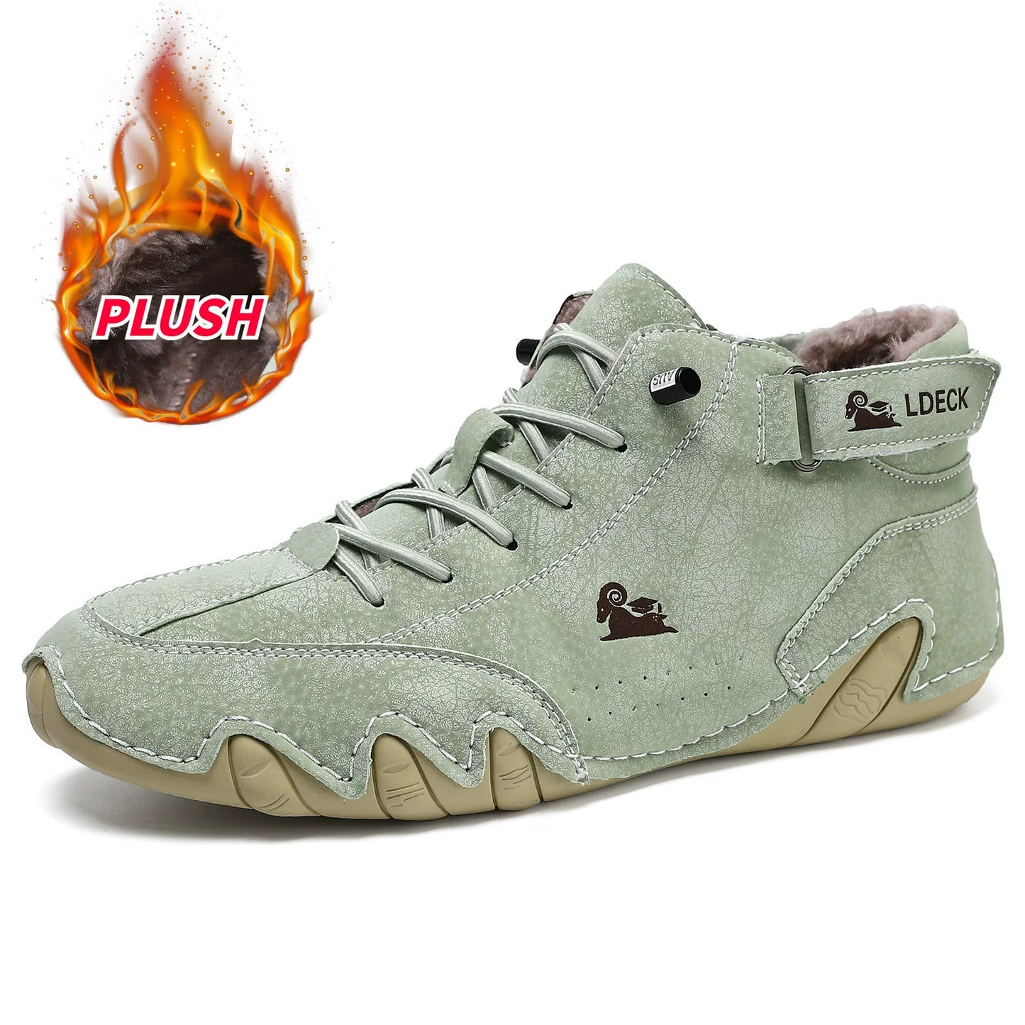 VogLdeck 3.0 – أحذية طبية شتوية مبطنة بالفرو 