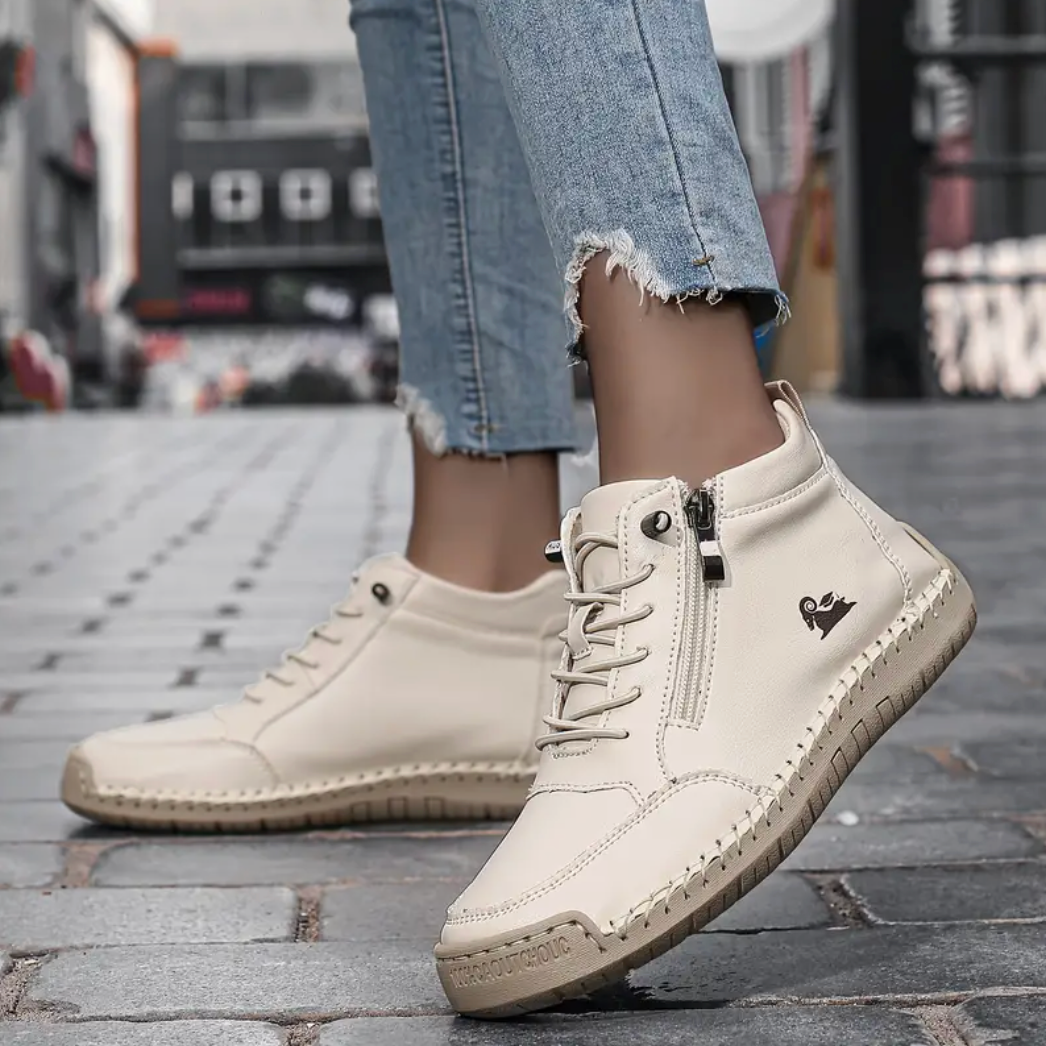 VogaDeck DoubleZip – Zapatillas Confort y Soporte Ortopédico 