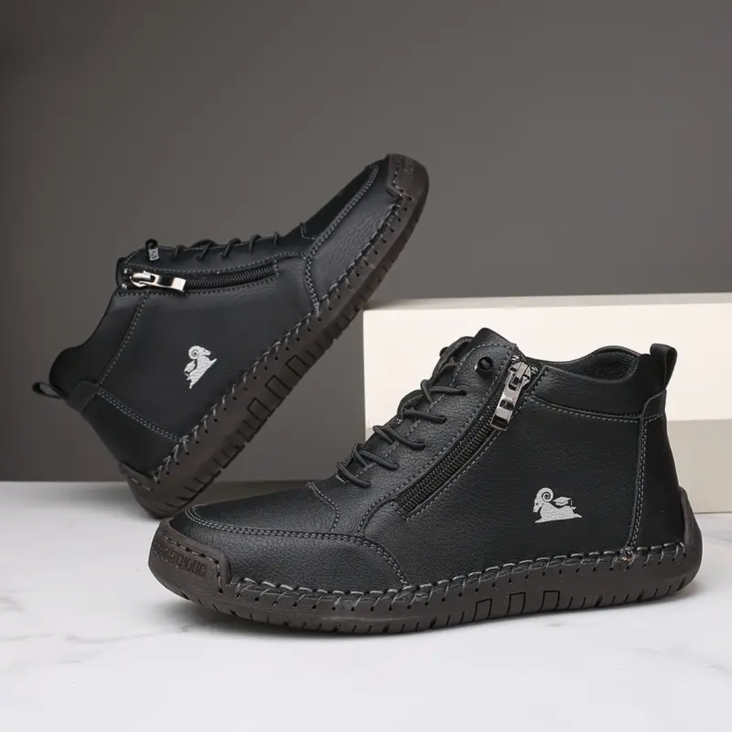 VogaDeck DoubleZip – Zapatillas Confort y Soporte Ortopédico 