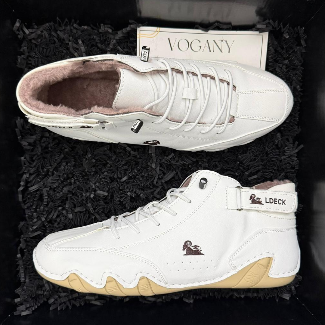 VogLdeck 3.0 – Zapatos ortopédicos de invierno forrados de piel 