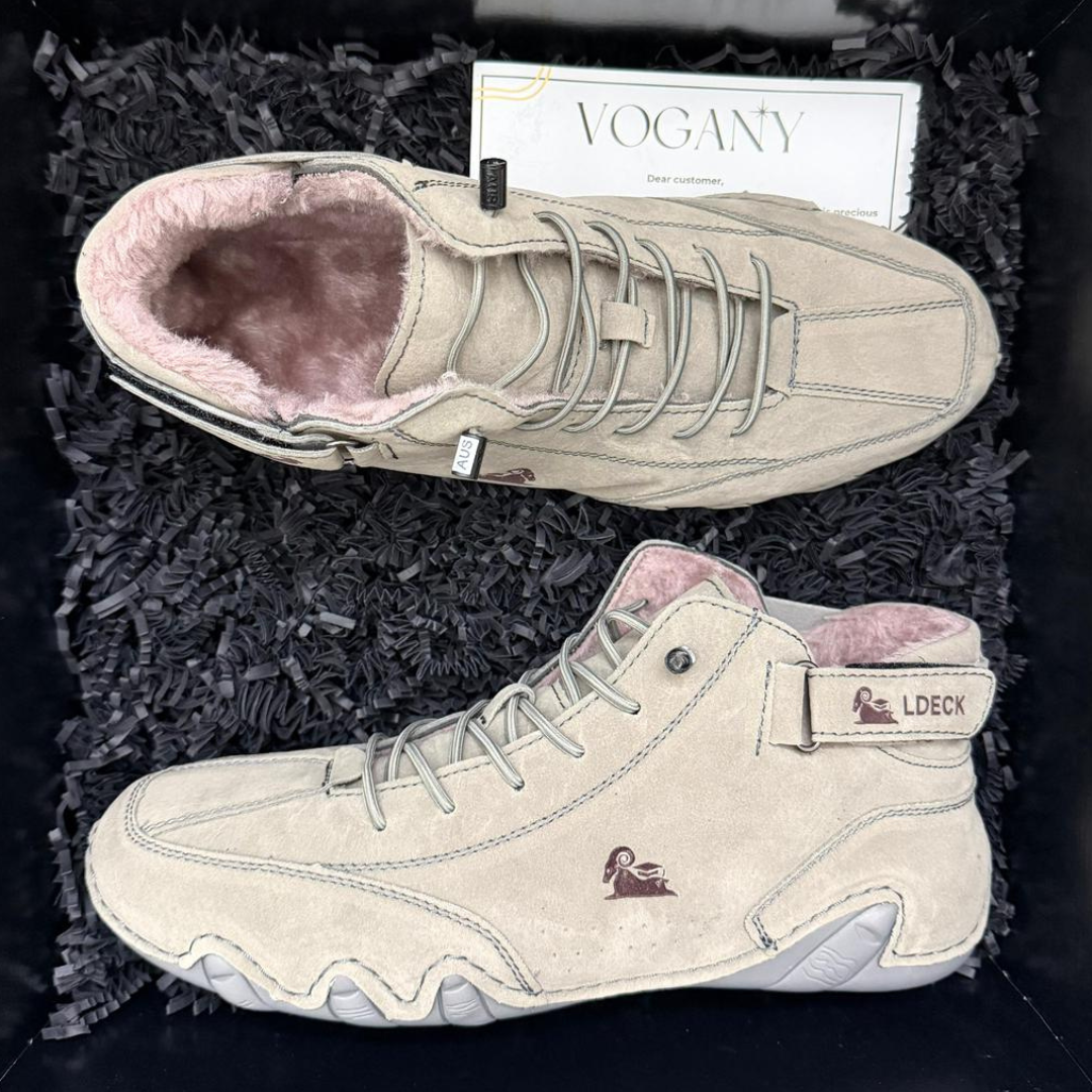 VogLdeck 3.0 – Zapatos ortopédicos de invierno forrados de piel 