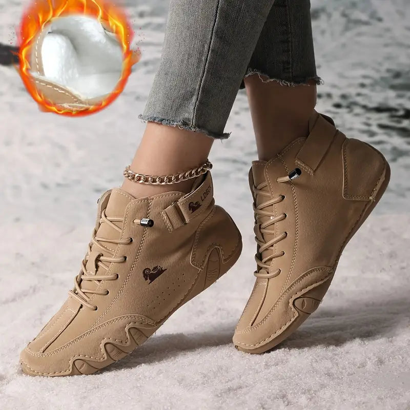 VogLdeck 3.0 – Zapatos ortopédicos de invierno forrados de piel 