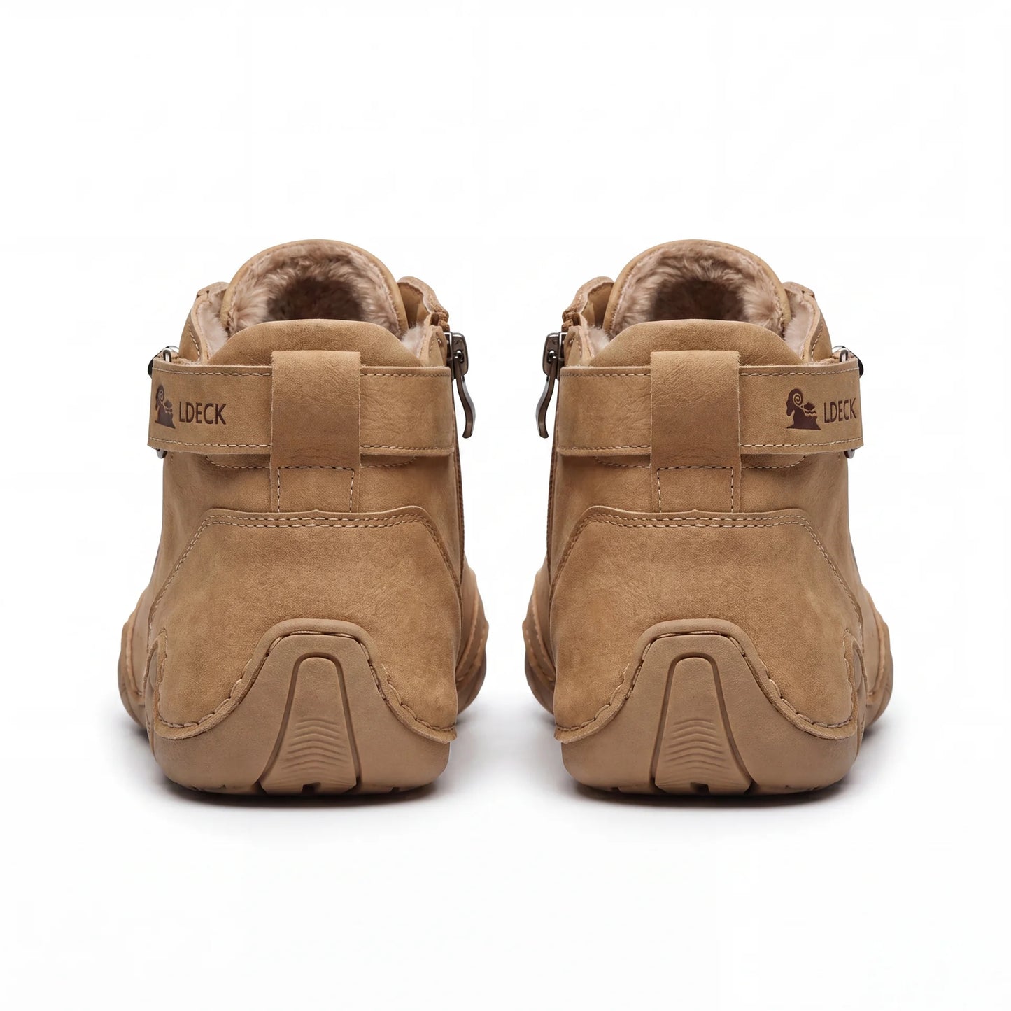 VogLdeck 3.0 – Zapatos ortopédicos de invierno forrados de piel 