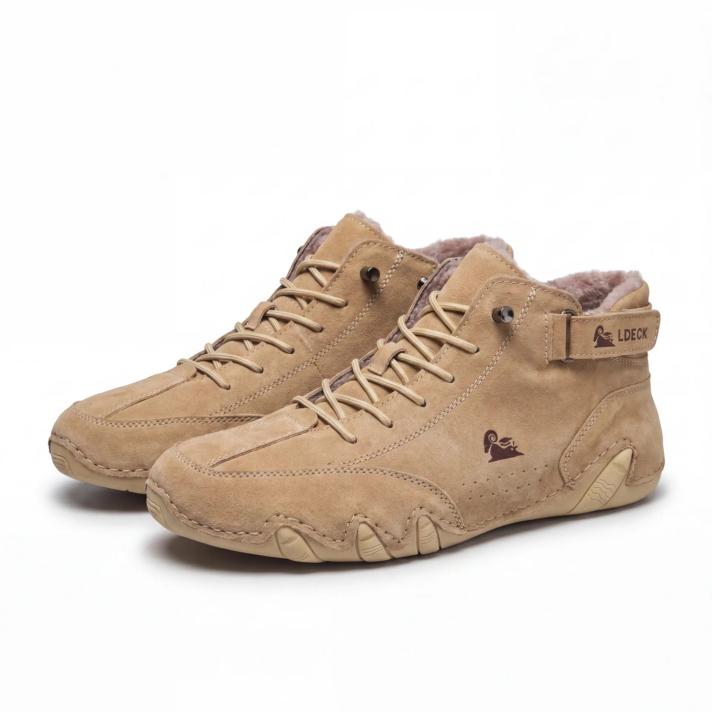 VogLdeck 3.0 – Zapatos ortopédicos de invierno forrados de piel 