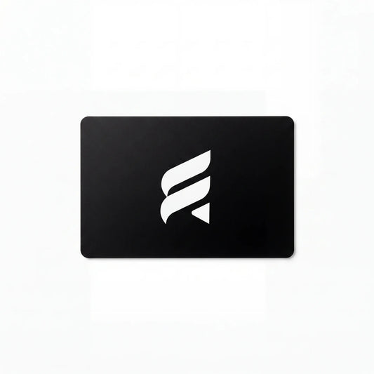 بطاقة هدايا سوداء 