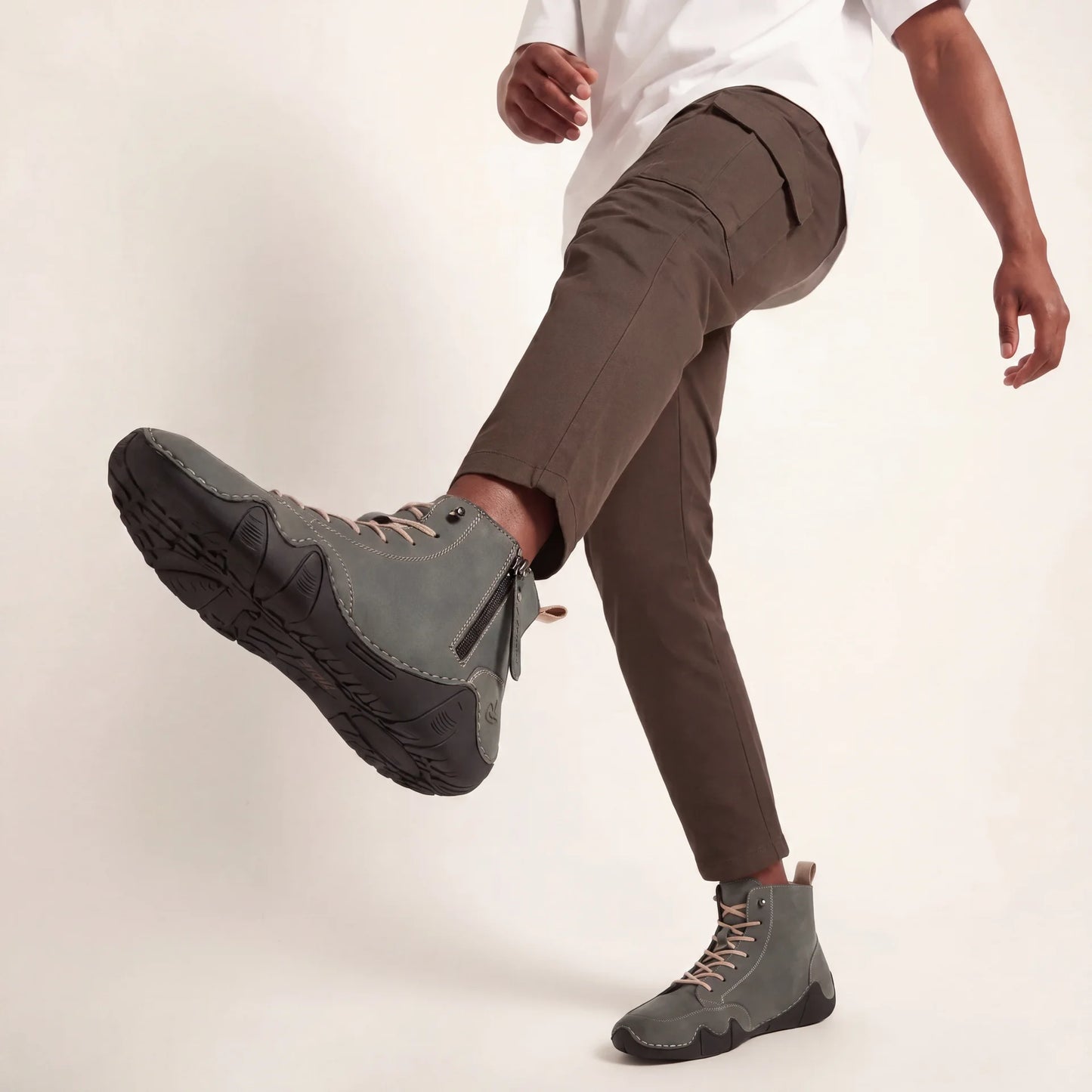 VogSalkin - Scarpe con zip express resistenti e durevoli 